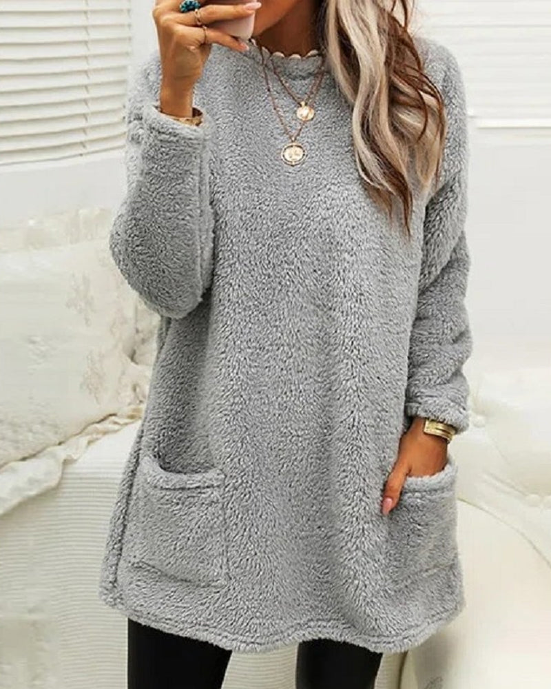 Rosie - Warmer langer Pullover