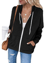 Juliana - Dames Zipped Hoodie