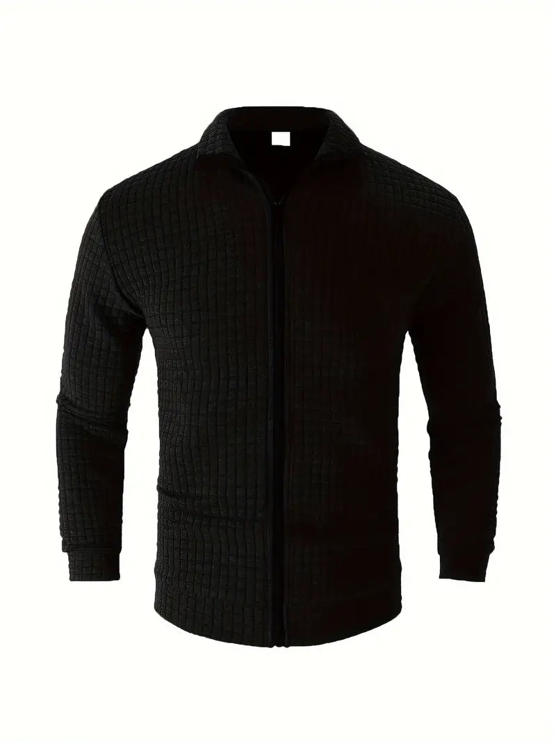 Lance - Casual vest met rits heren