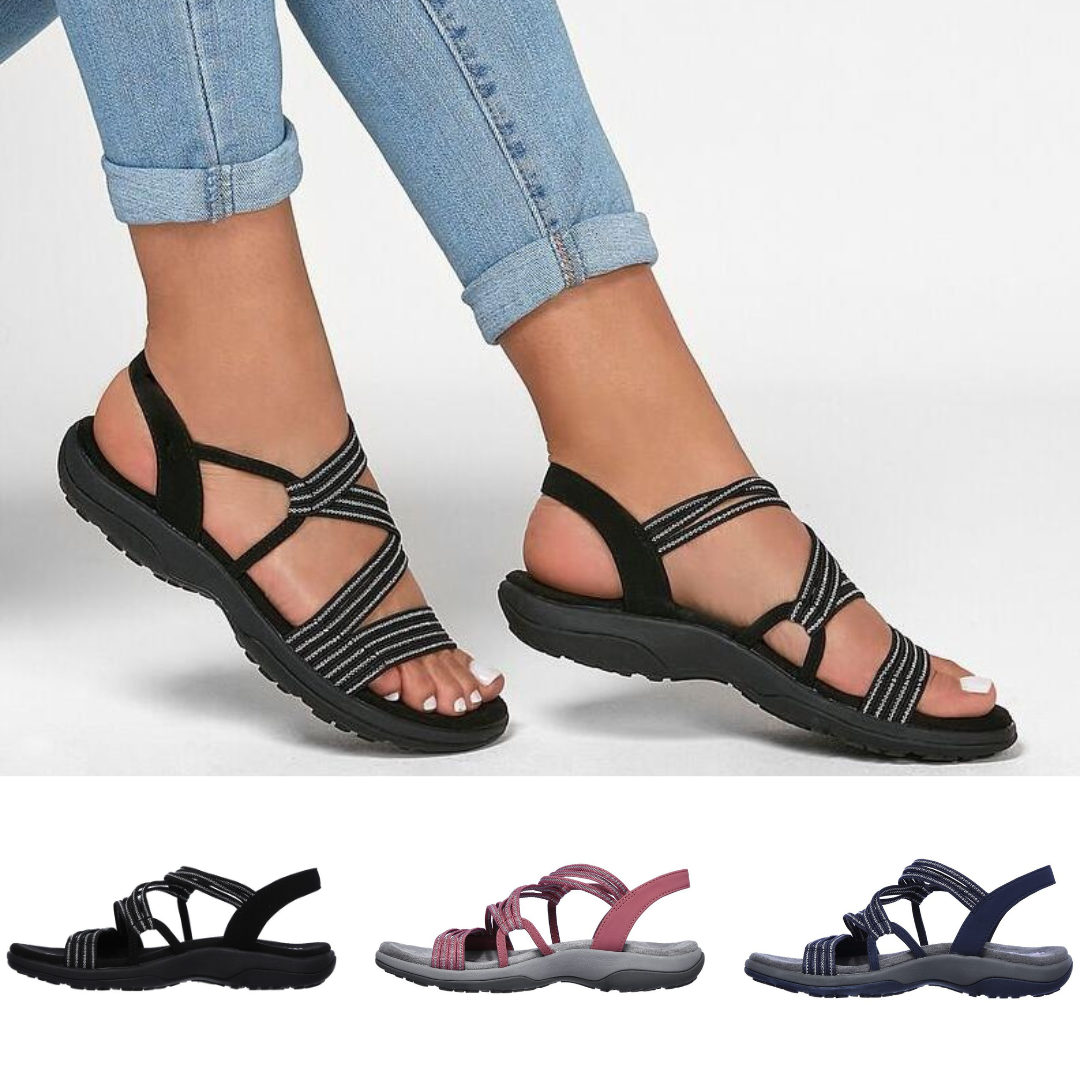 Deloris - Prachtige orthopedische sandalen | Comfortabele sandalen met riemen voor de vrije tijd