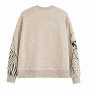 Cherish - Losvallende Wolprint Sweater