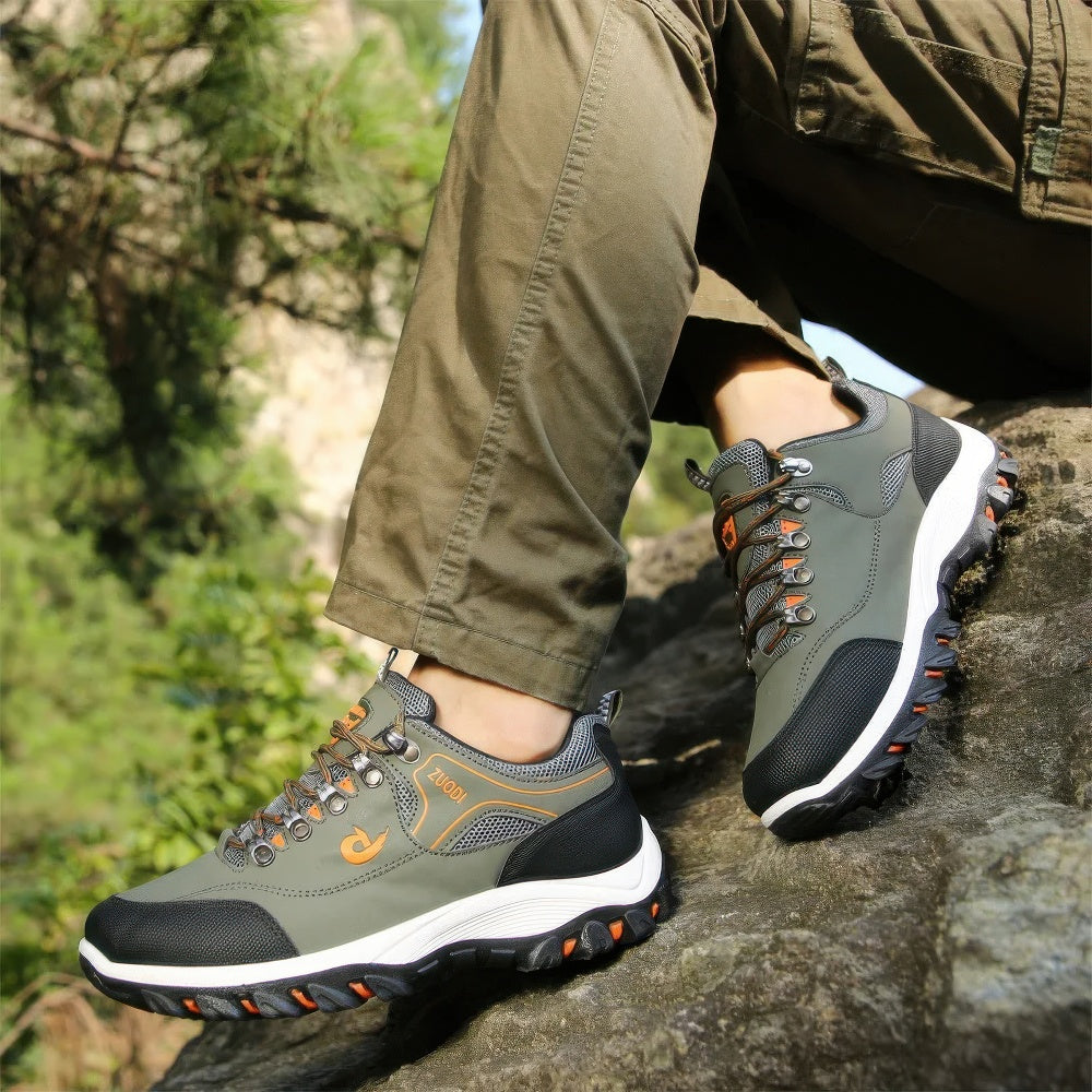 Salvatore - Waterdichte leren wandelschoenen voor mannen