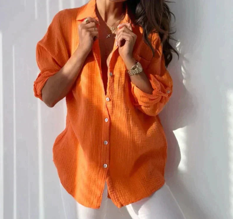 Gina - Prachtige blouse voor de lente en de zomer