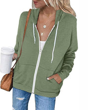 Juliana - Dames Zipped Hoodie