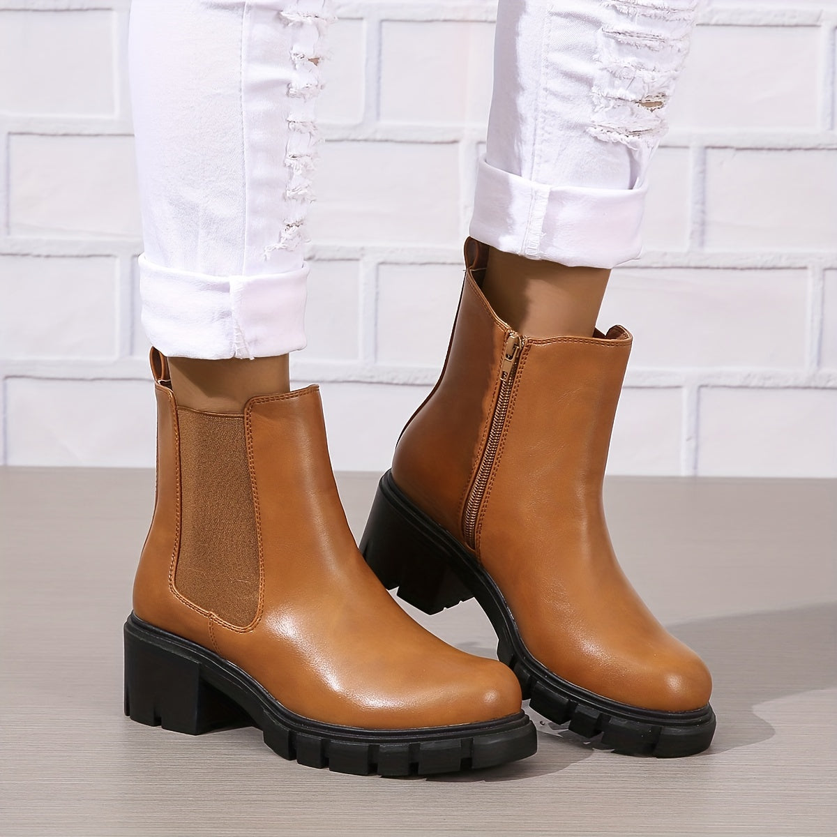 Dior - Comfortabele Chunky Chelsea Boots voor Dames