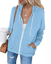 Juliana - Dames Zipped Hoodie