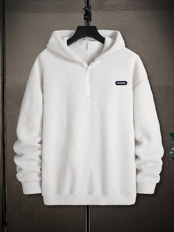 Aarav - Fleece hoodie met een capuchon