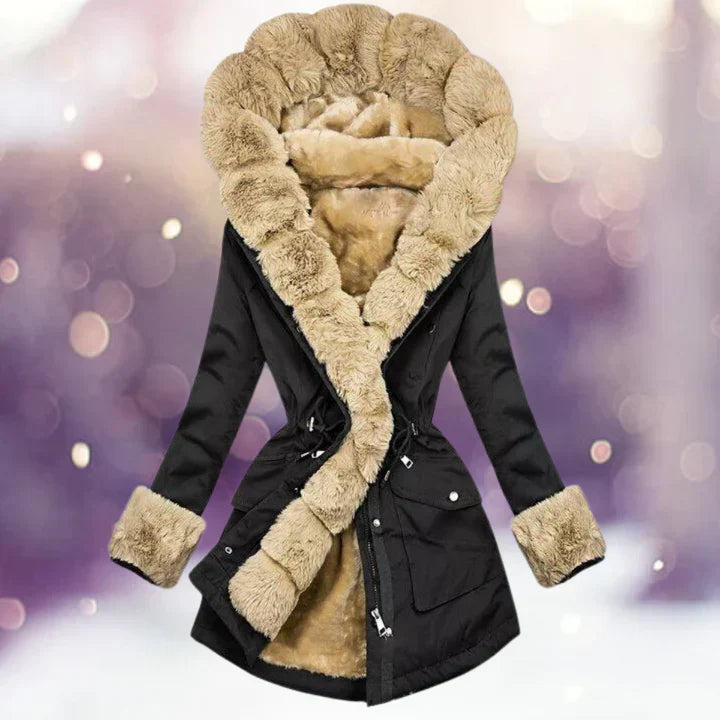 Lorelei - Pelzgefütterte Winter-Parka-Jacke