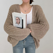 Madelynn - Comfortabel Damesvest Met Lange Mouwen