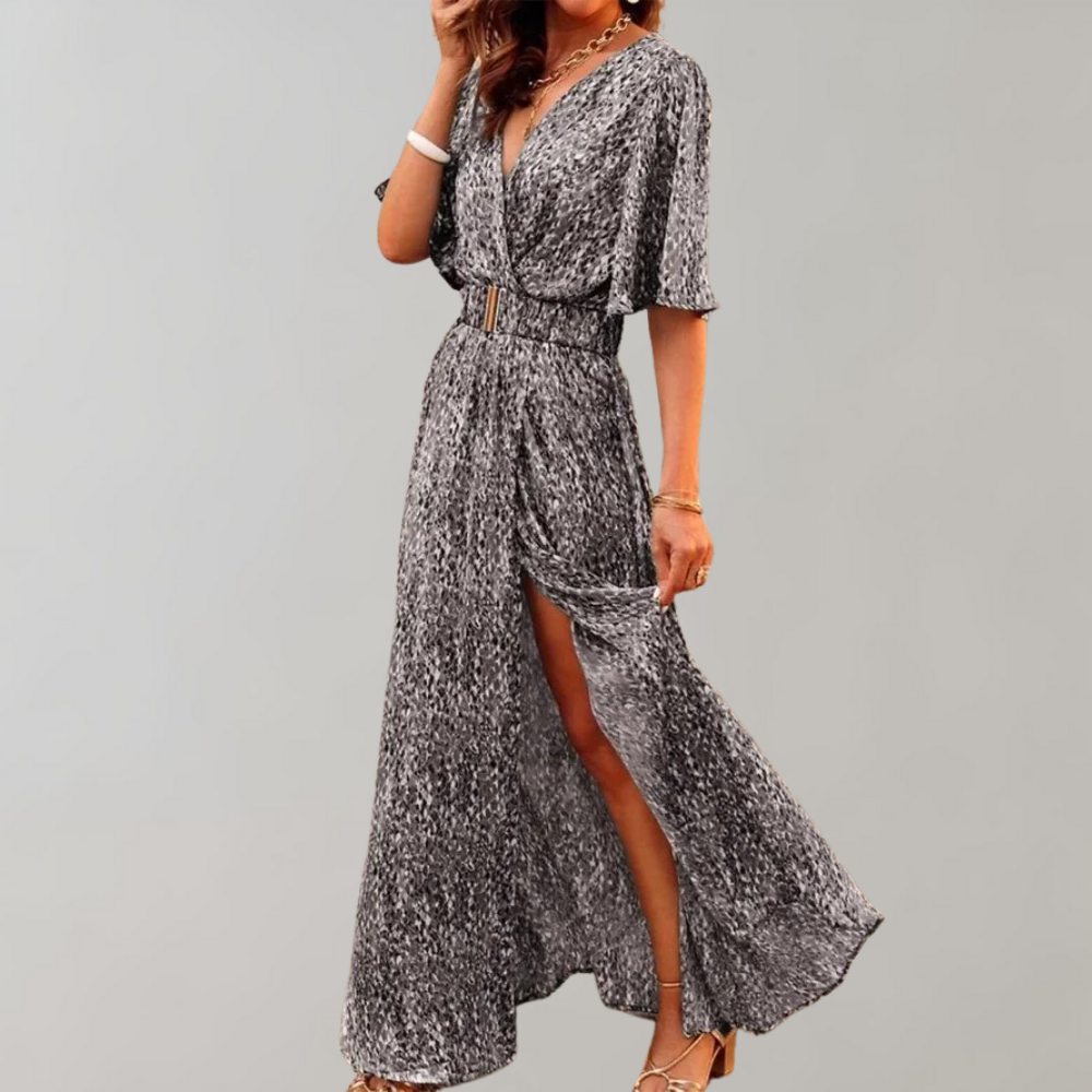 Kyla - Dames Maxi Wikkel Zomerjurk