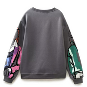 Cherish - Losvallende Wolprint Sweater