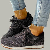 Thalia - Glitterige, modieuze sneakers