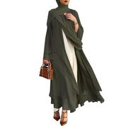 Courtney - Open Amina Abaya met Hijab