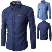 Stone - Heren Denim Overhemd