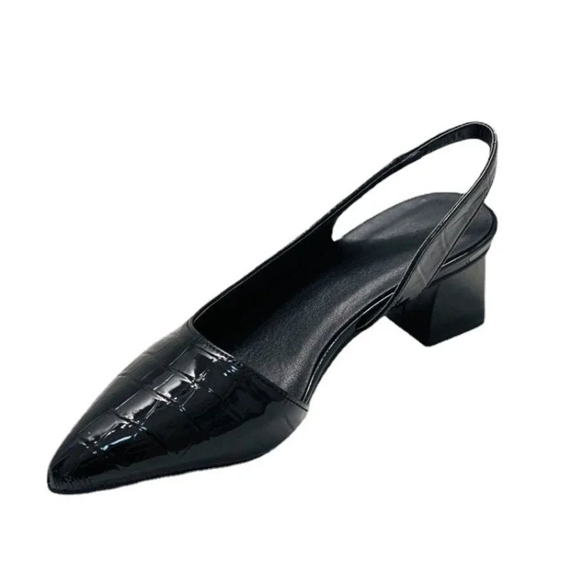 Lylah - Orthopedische Croco Pumps voor Dames