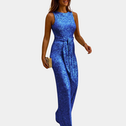 Ella - Glitter jumpsuit voor dames