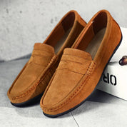 Shiloh -  Klassieke suède loafers