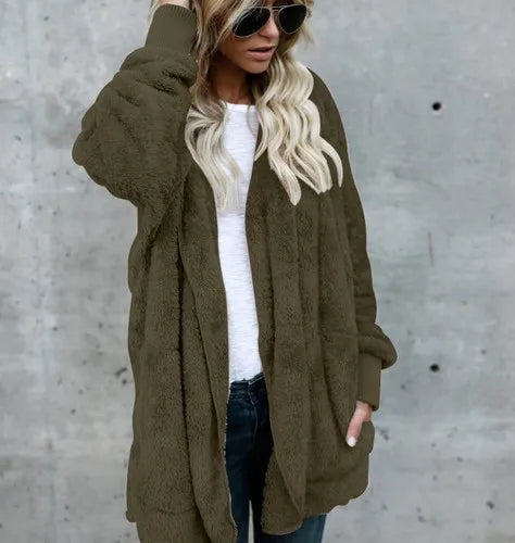 Kelsey - Warme oversized Fleece-Jas voor Dames