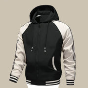 Lando - Casual hoodie met rist heren