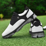 Eliam - Heren golfschoenen met een Profielzool en een vetersluiting, speciaal ontwikkeld voor golfers die vaak komen