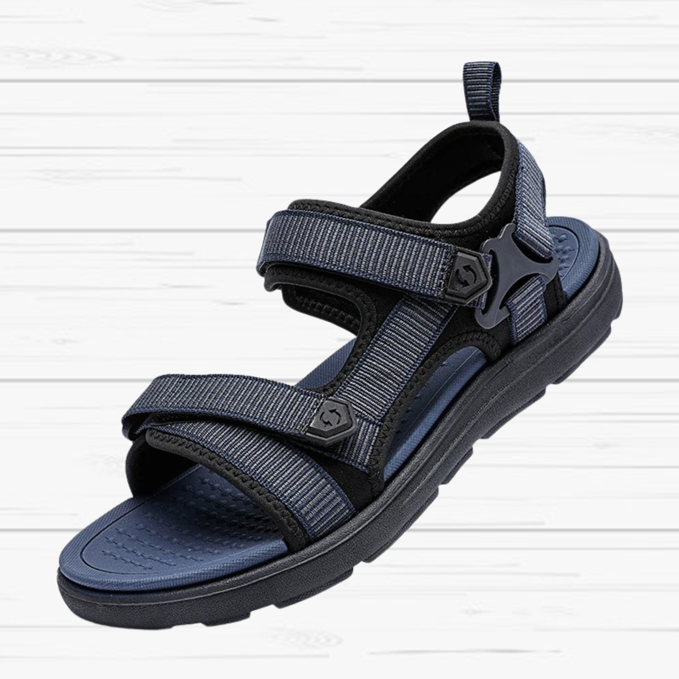 Harlan - Heren orthopedische sandalen voor outdoor mode