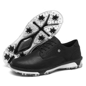 Eliam - Heren golfschoenen met een Profielzool en een vetersluiting, speciaal ontwikkeld voor golfers die vaak komen