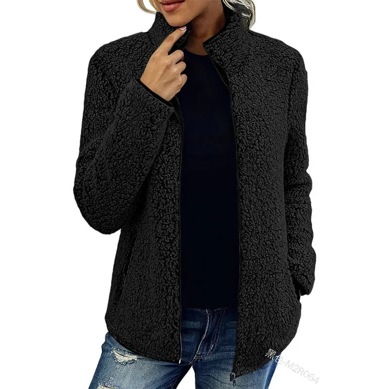 Analia - Dames fleece winterjas