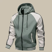 Colter - Een casual hoodie voor mannen met een rits