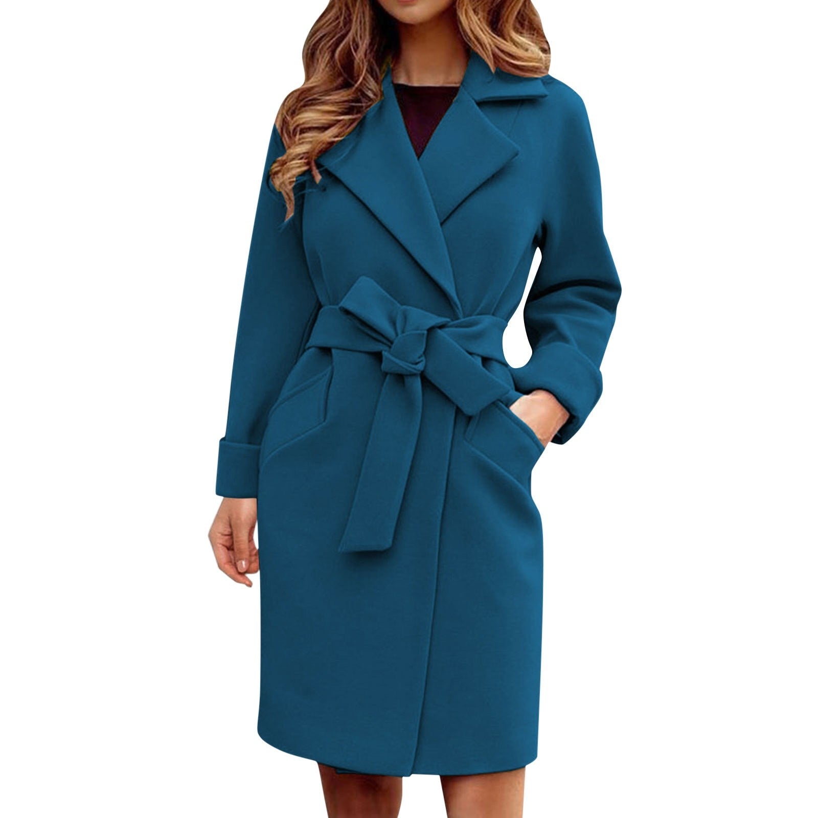 Casey - Langer dames trenchcoat wintermantel