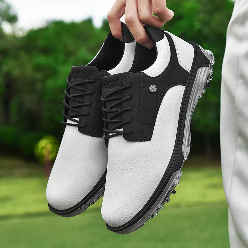 Eliam - Heren golfschoenen met een Profielzool en een vetersluiting, speciaal ontwikkeld voor golfers die vaak komen