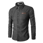 Stone - Heren Denim Overhemd