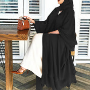 Courtney - Open Amina Abaya met Hijab