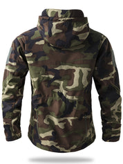 Kiaan - Heren Softshell Jack - Winddicht, waterafstotend en ademend outdoor jack