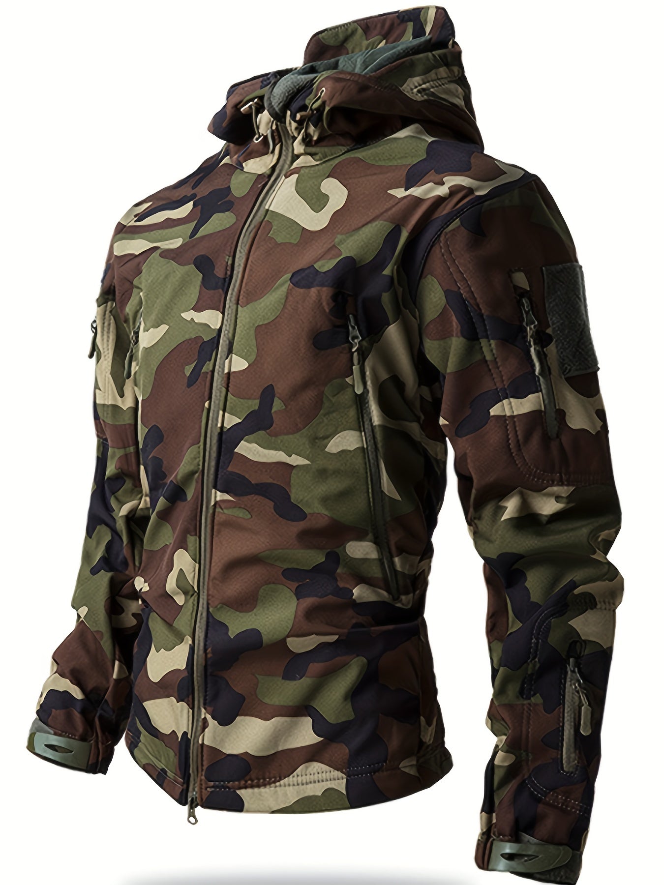 Kiaan - Heren Softshell Jack - Winddicht, waterafstotend en ademend outdoor jack