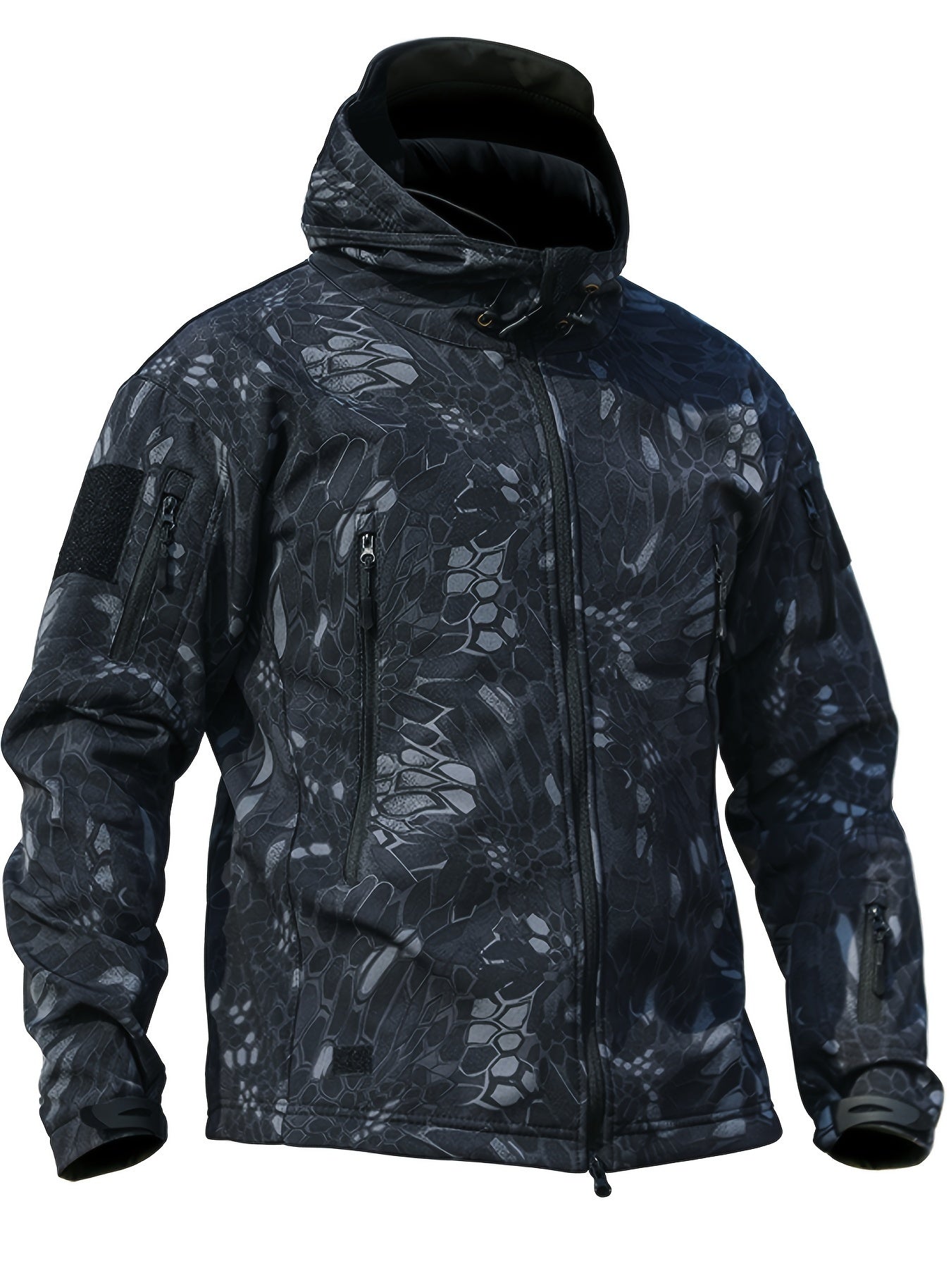 Kiaan - Heren Softshell Jack - Winddicht, waterafstotend en ademend outdoor jack