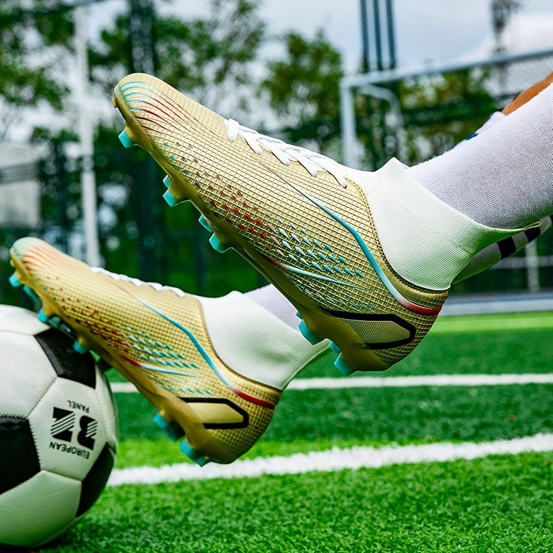 Wade - Hoge antislip voetbalschoenen voor mannen met spikes