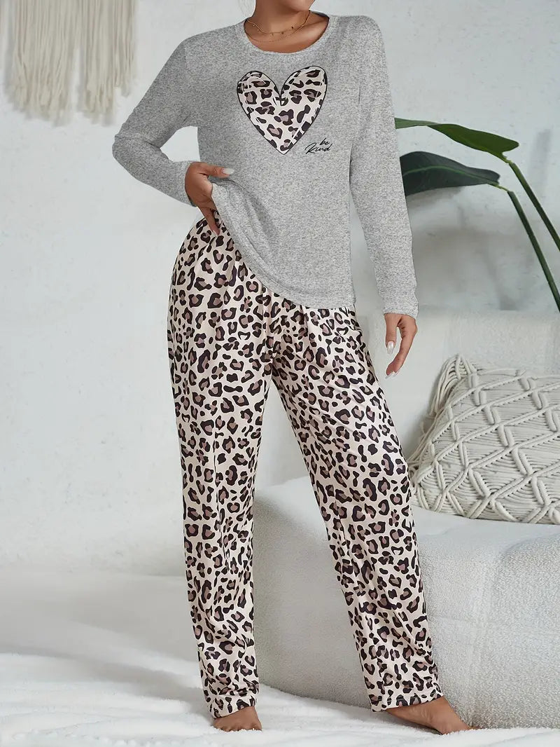 Bellamy - Luipaard Pyjama Set voor Dames