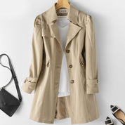 Leanna - Tijdloze trenchcoat voor dames