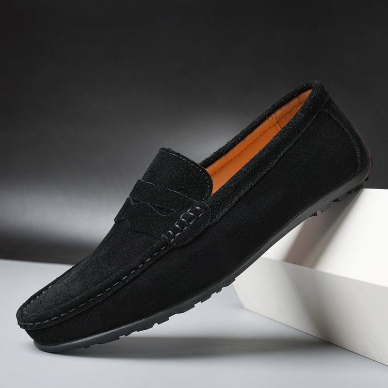 Shiloh -  Klassieke suède loafers