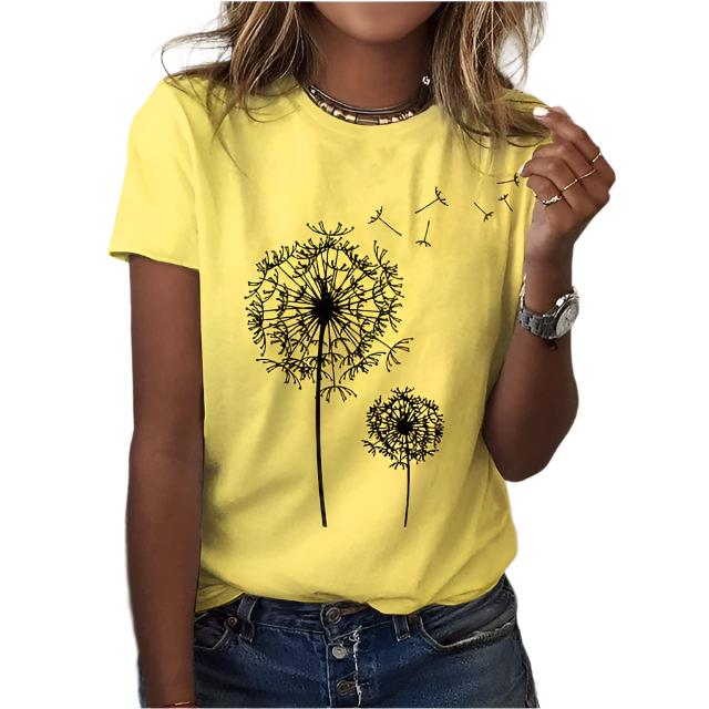 Selma - een elegant dandelion-shirt