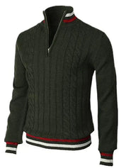 Dylan - Sweater met rits voor heren