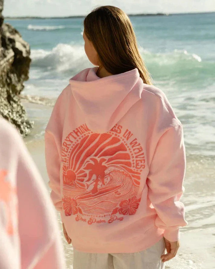 Tatum - Tropical living hoodie