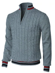 Dylan - Sweater met rits voor heren